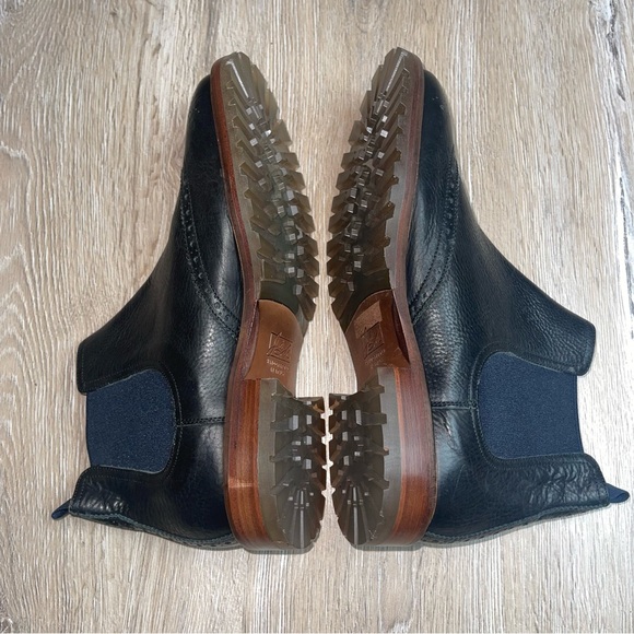 Johnston & Murphy Kresser Gore Chelsea Boot Black Size 8M Hand Crafted  In ITALY - Picture 5 of 10